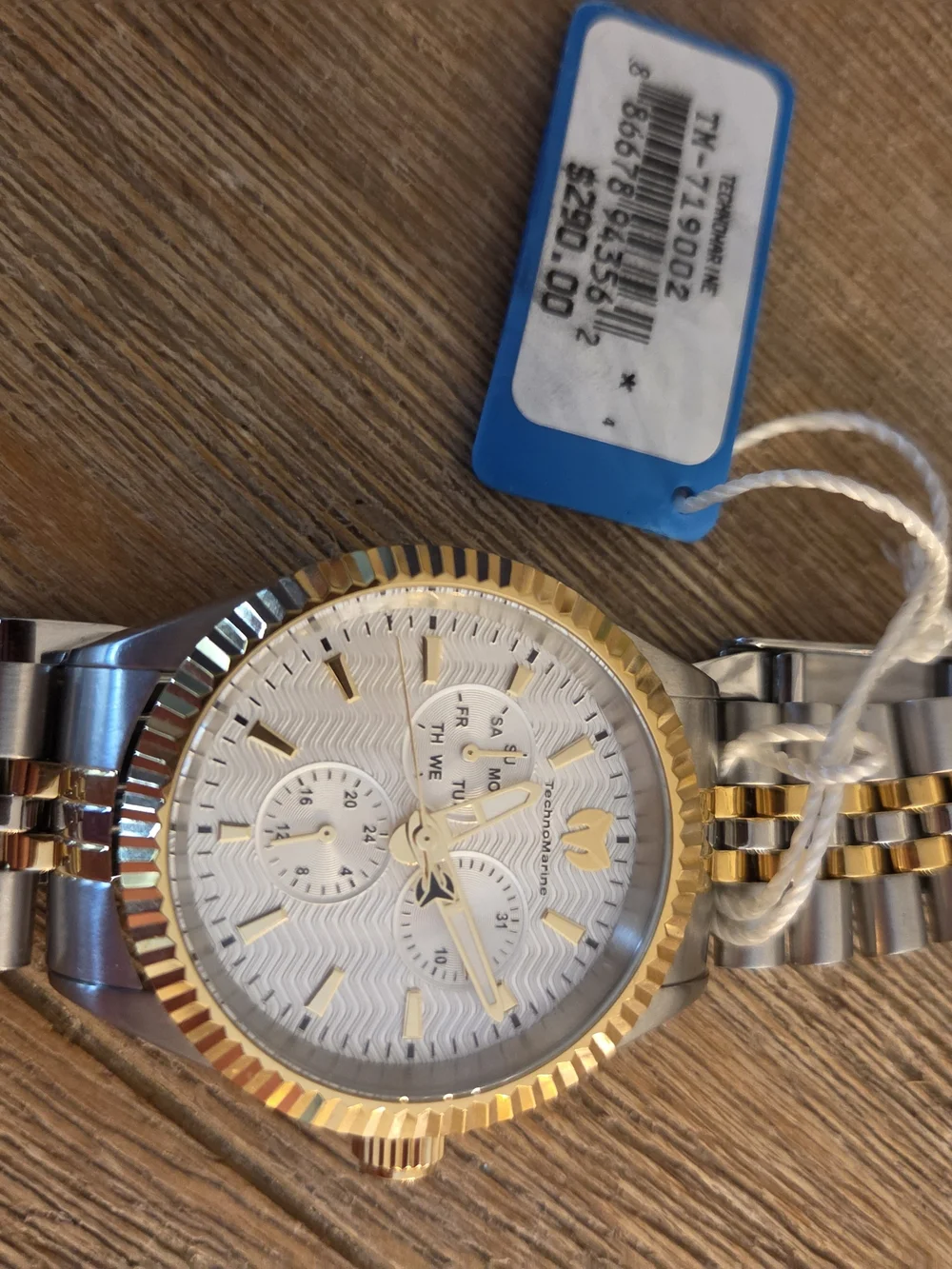 TechnoMarine Two-Tone Silver & Gold Men's Watch